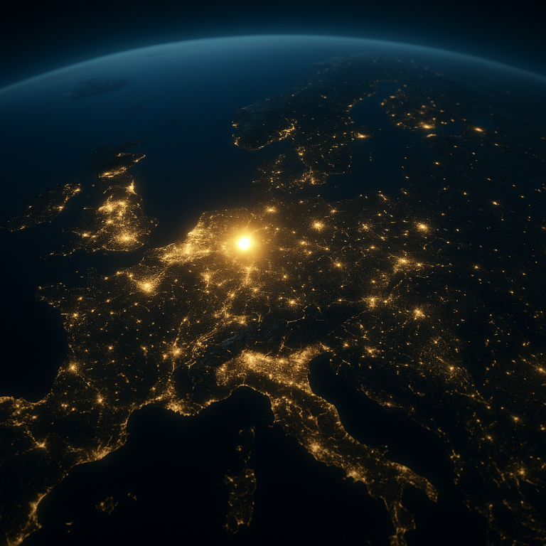 Europe’s Semiconductor Resilience – EE Times Europe (Feature Article by Christoph H. X. Gnadl) Colorful silicon wafers symbolizing Europe’s semiconductor resilience – EE Times Europe feature by Christoph H. X. Gnadl